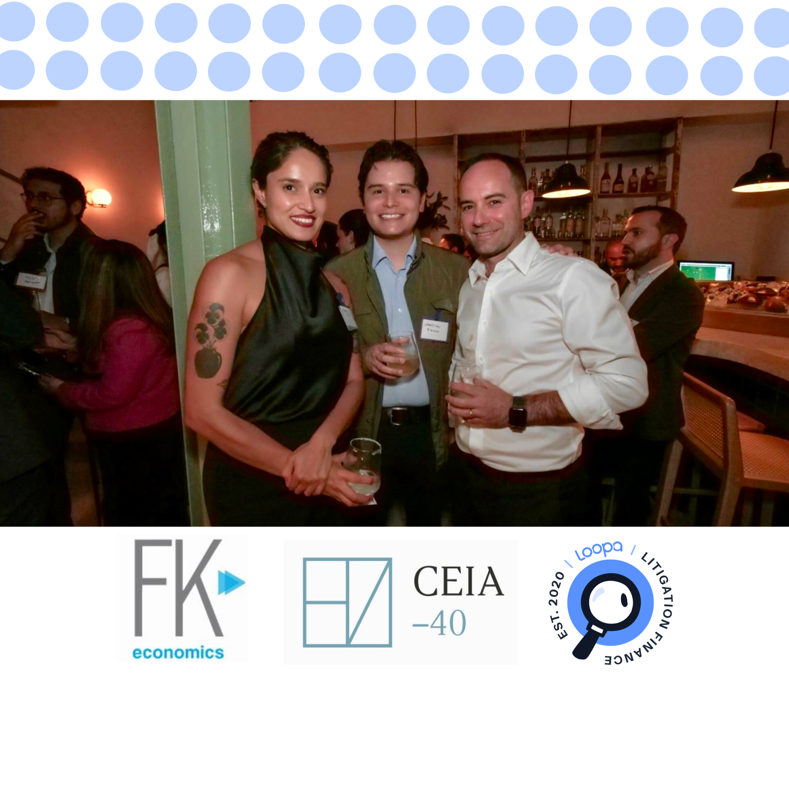 Loopa Finance participa en el After Office Arbitral de CEIA-40 y FK Economics en Ciudad de México
